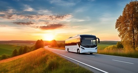 Jacksonville NY motorcoach bus for 30 to 56 passengers, long trips and big groups